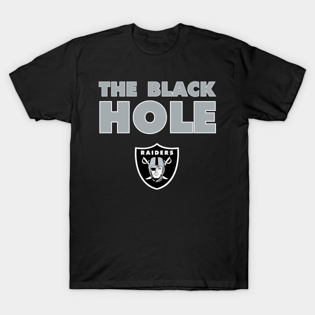 The Black Hole of Raider Nation T-Shirt by capognad